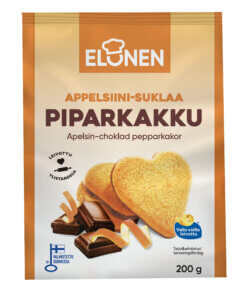 Elonen Appelsiini-suklaa Piparkakku - Appelsiinin- ja suklaanmakuisia pipareita.