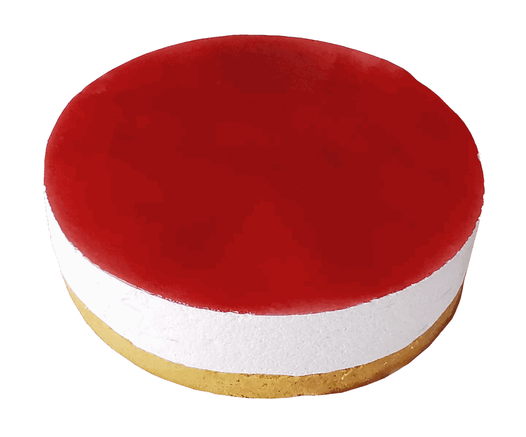 Elonen Mansikkapilvi - herkullinen mansikanmakuinen kakku. Vaalea kakkupohja, jonka päällä on mansikkavaahtoa. Pinnalle mansikkakiille.