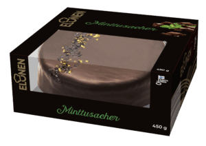 Elonen Minttusacher - mintunmakuinen sacherkakku.