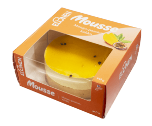 Elonen Mango-passion Moussekakku