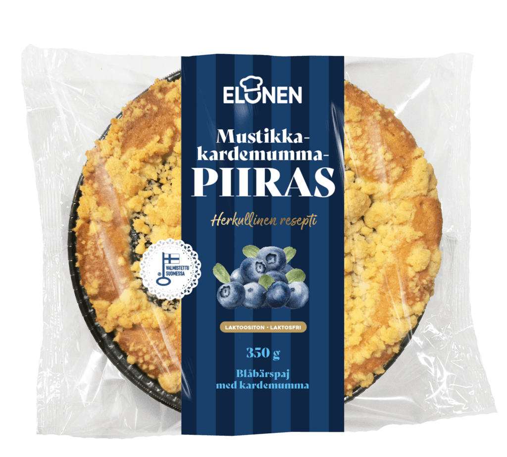 Elonen Mustikka-kardemummapiiras