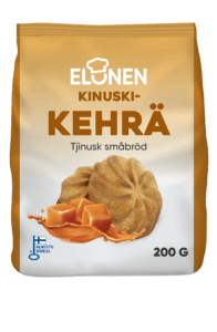 Elonen Kinuskikehräpikkuleipä.