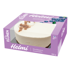 Mustikkainen Juustokakku.