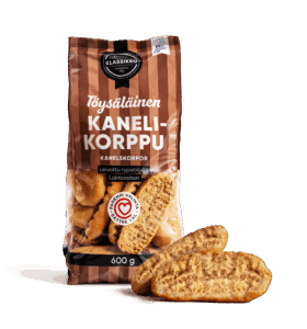 Kanelikorppu Töysäläinen - rapea klassikkokorppu.