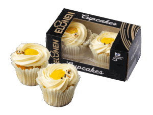 Elonen Cupcakes Yuzu-sitruuna - Yuzun ja sitruunanmakuiset kuppikakut.