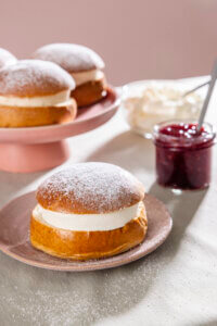 Elonen Laskiaispulla Vadelma