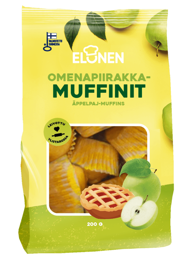 Elonen Omenapiirakkamuffinit