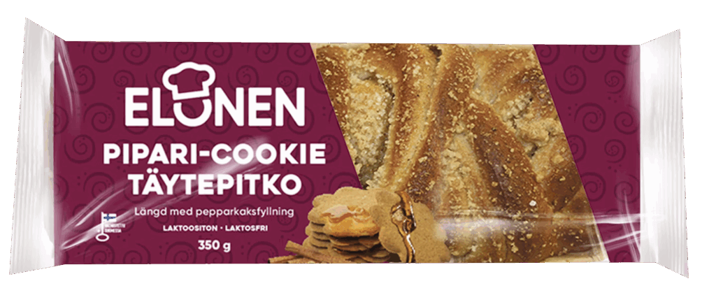 Elonen Pipari-cookiepitko - Pullapitko piparitäytteellä