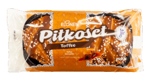 Pitkoset Toffee - pehmeä kinuskitäytteinen pullapitko.