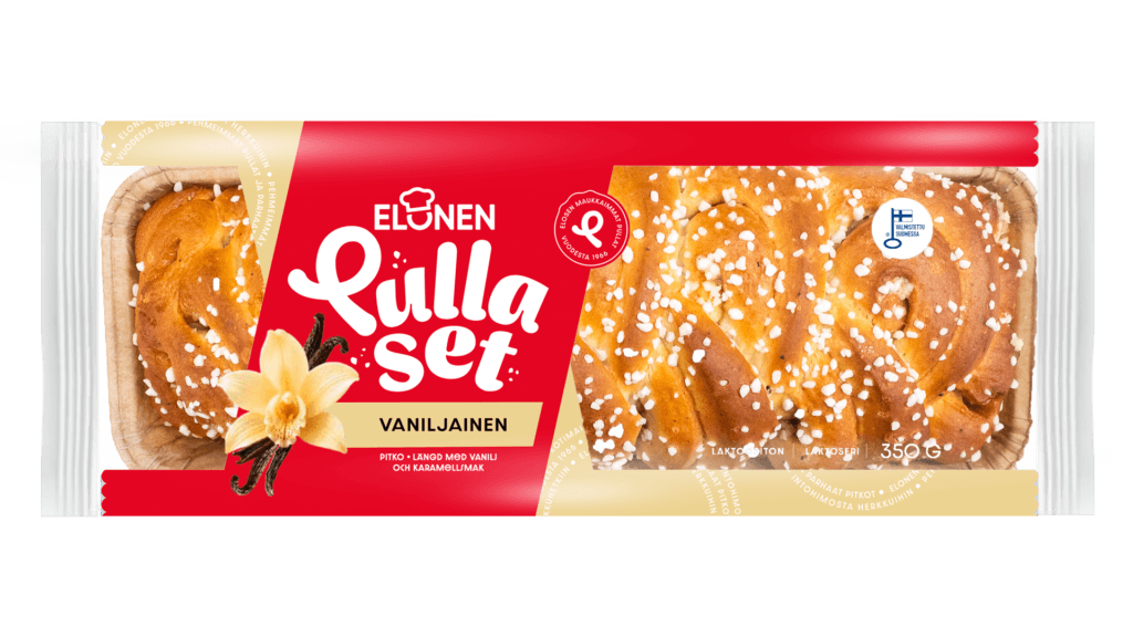 Pullaset Vaniljainen pullapitko