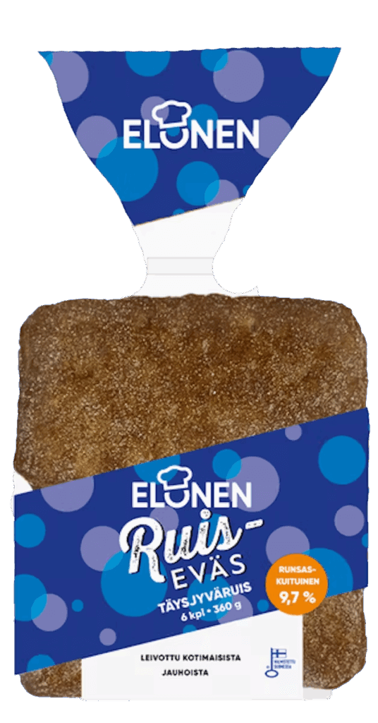 Elonen Ruiseväs - palaruisleipä.