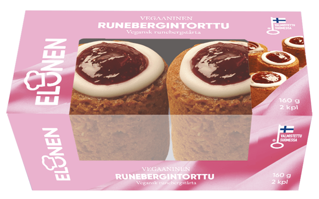 Elonen Vegaaninen Runebergintorttu