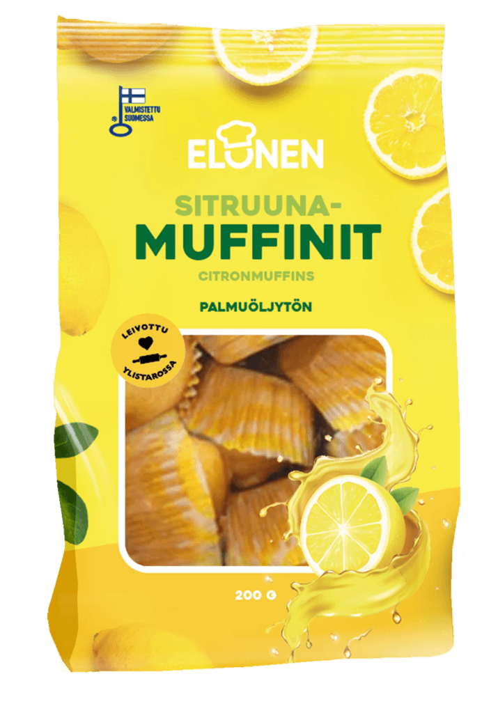 Elonen Sitruunamuffinit.