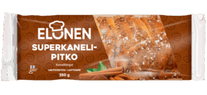 Elonen Superkanelipitko - korvapuustinmakuinen pullapitko.