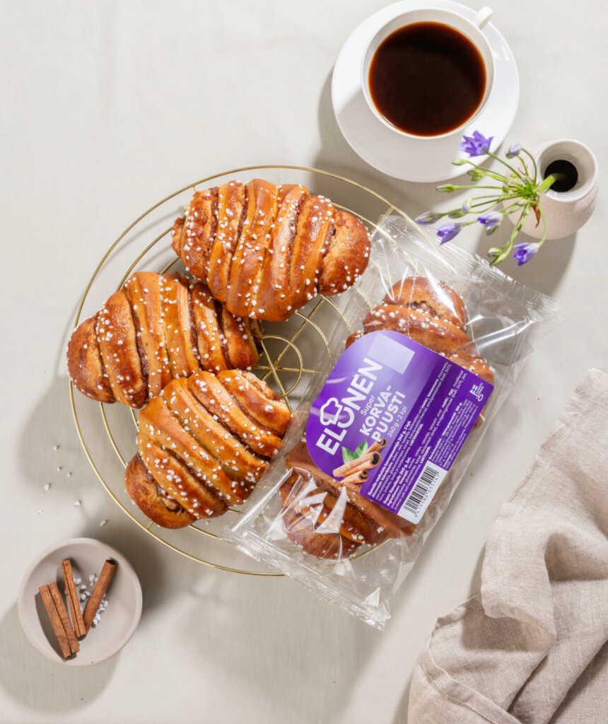 Elonen Superkorvapuusti - Iso korvapuusti.