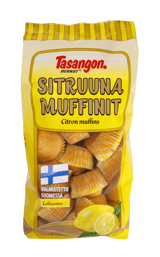 Tasangon Sitruunamuffinit.