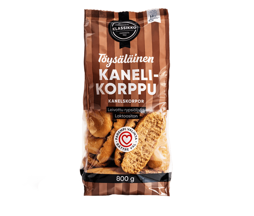 Töysäläinen Kanelikorppu 800g.