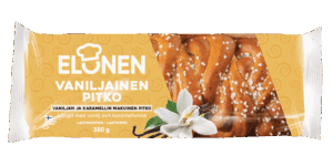 Elonen Vaniljainenpitko - vaniljanmakuinen pehmeä pullapitko.