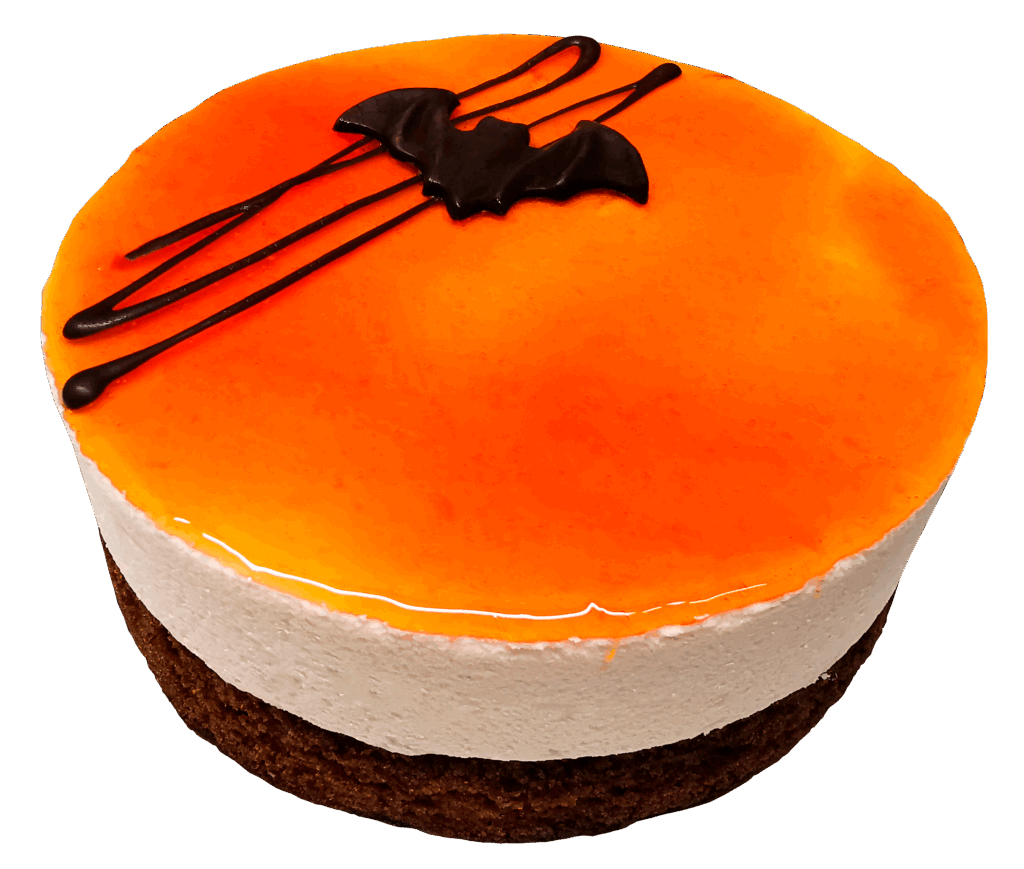 Veriappelsiini Juustokakku - Veriappelsiinin makuinen halloweenkakku.